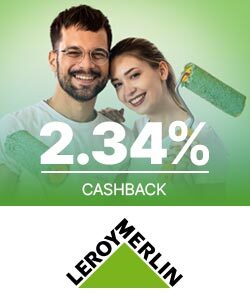 Scopri il cashback di Leroy Merlin