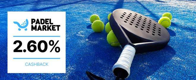 Scopri il cashback di Padel Market