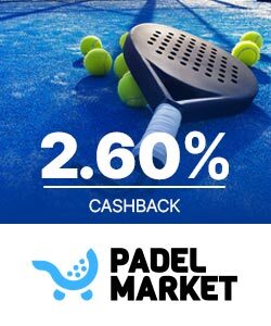 Scopri il cashback di Padel Market
